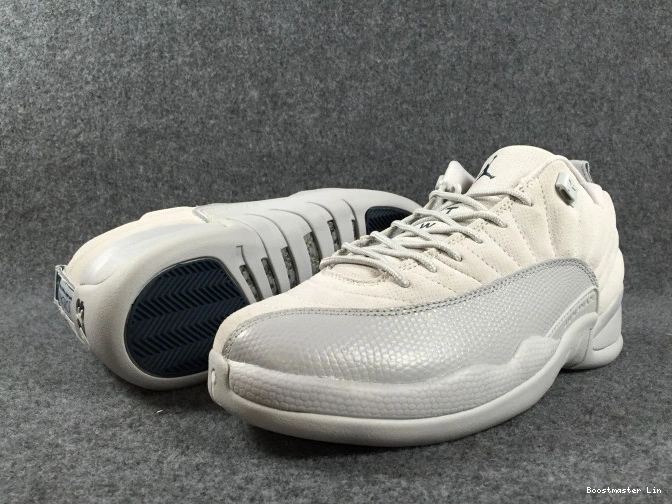 Bmlin shoes Suede 12 Air Low Grey 308317-002 Jordan 0717